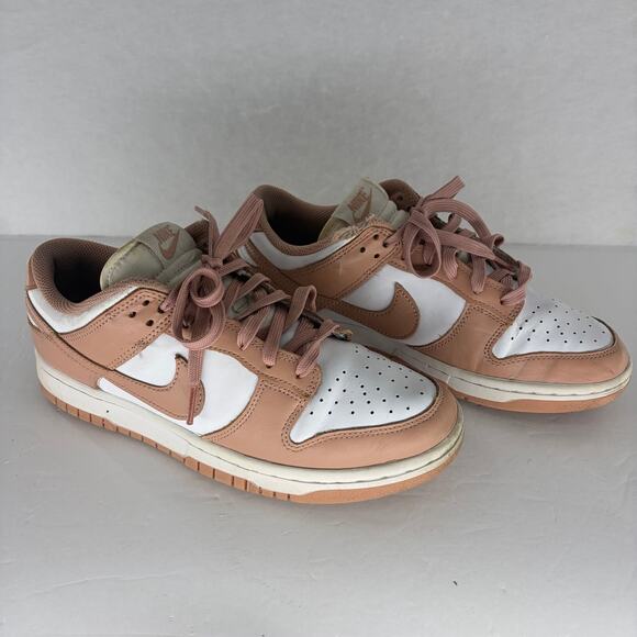 Nike Shoes - Nike Dunk Low Rose Whisper Women's 9 White Pink Gum DD1503-118 Sneaker